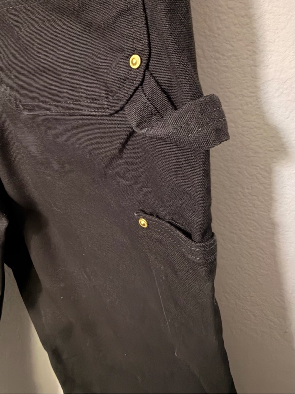 Carhartt Black Workwear Bib Overalls - Picture 7 of 12